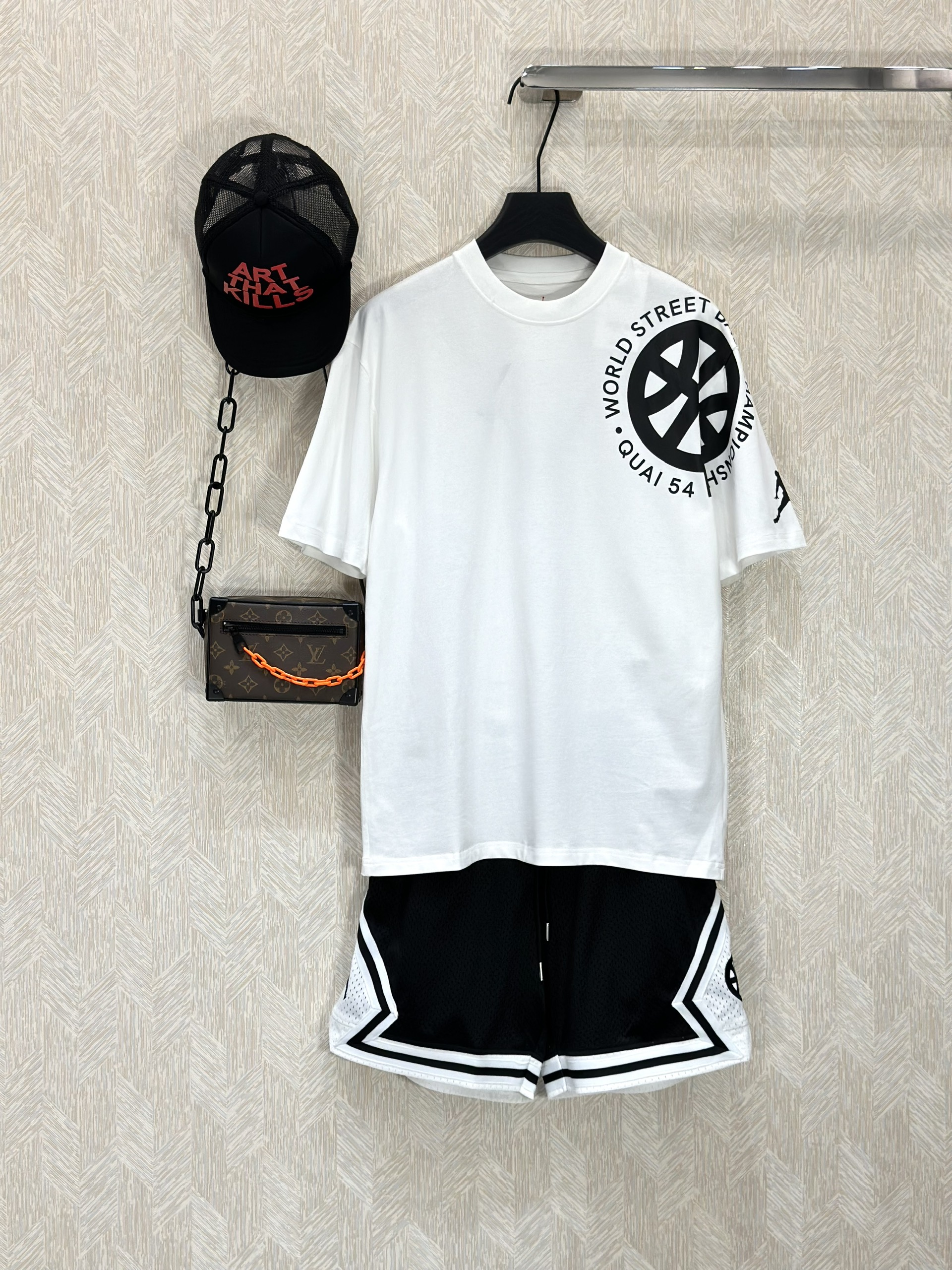 Bộ, Set hè Nike Jordan NJ phối màu logo bóng rổ Like Auth on web VTN